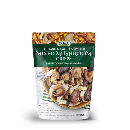 DJ&A Mixed Mushroom Crisps 30g